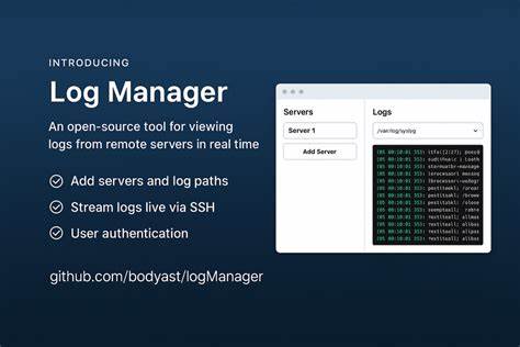 Show HN: Log Manager – Real-time log viewer over SSH