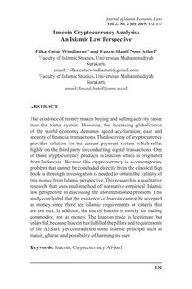 Cryptocurrency: An Islamic Law Perspective - TheNigerialawyer