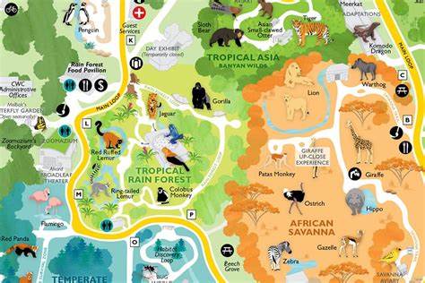 Maps and Rentals - Woodland Park Zoo Seattle WA
