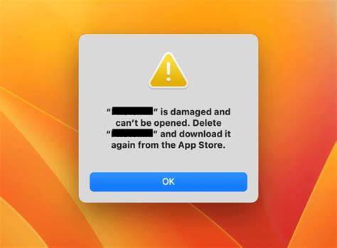 Misleading macOS “App is Damaged” Warning