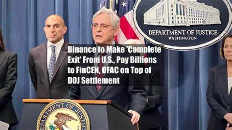 Binance to Make 'Complete Exit' From U.S., Pay Billions to FinCEN, OFAC on Top of DOJ Settlement - CoinDesk