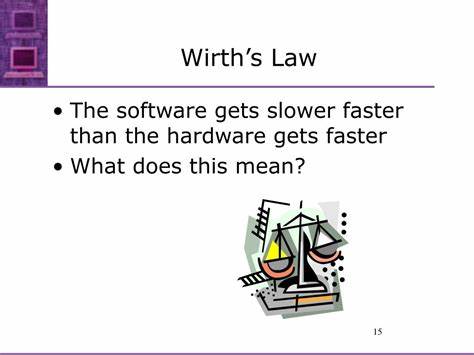 Wirth's Law