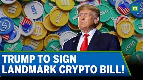 House sends bill regulating stablecoins, a type of cryptocurrency, to Trump