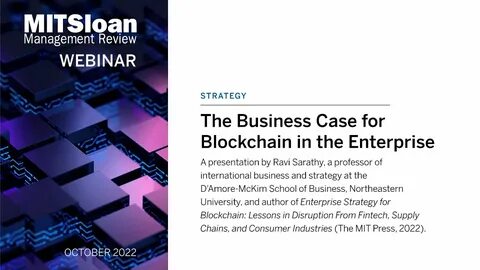 Preparing for a Blockchain Future - MIT Sloan Management Review