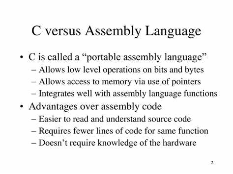 C-: A Portable Assembly Language (1997)