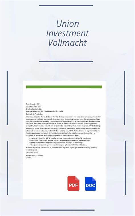 Formulare und Downloads | Union Investment