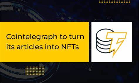 Cointelegraph to turn its articles into NFTs - CryptoTvplus