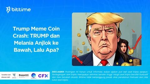 Trump’s Meme Coin Immediately Crashes After Melania’s Cryptocurrency Launch - Yahoo Finance