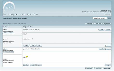 XMB Forum 1.10 under development (first major release development in 16 years)