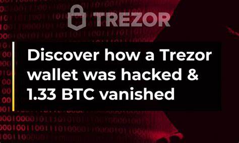 Discover how a Trezor wallet was hacked & 1.33 BTC vanished - CryptoTvplus