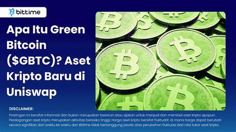 New Cryptocurrency Green Bitcoin (GBTC) To List On Uniswap Tomorrow - CryptoDaily