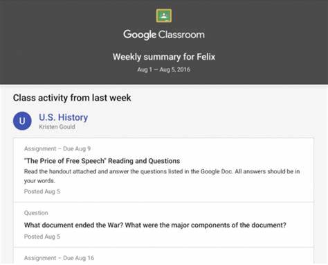 Show HN: ClassroomFeed – Weekly AI Summaries of Your Google Classroom