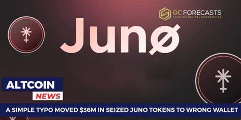 $36 million in JUNO tokens lost forever due to a typo