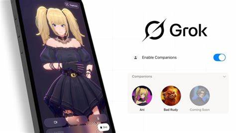 Grok's new porn companion is rated for kids 12 and older in the App Store