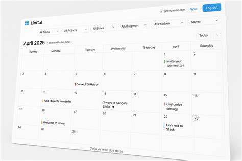 Show HN: LinCal – A Calendar View for Linear Issues