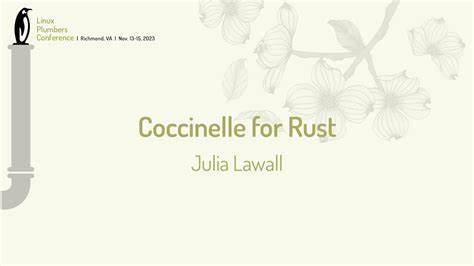 Coccinelle for Rust Progress Report