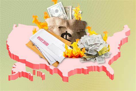 New map reveals the most financially distressed states in the US