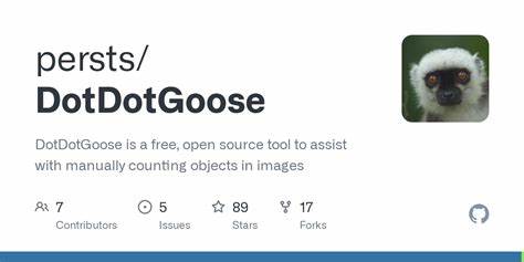 DotDotGoose: Free open-source tool for manually counting objects in images