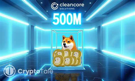 CleanCore Solutions' DOGE Holdings Top 500M; Shares Rise 13%