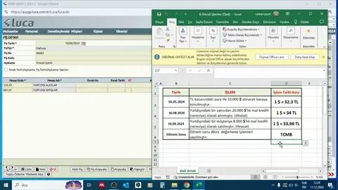 LUCA YAZILIM | İşlemler