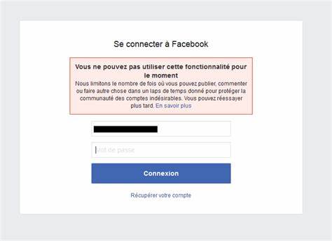 Impossible de me connecter à Facebook [Résolu] - Forum Facebook