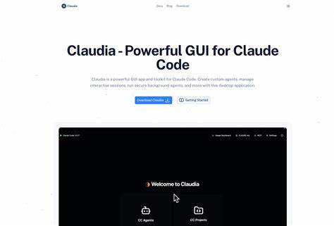 Claudia – Desktop Companion for Claude Code