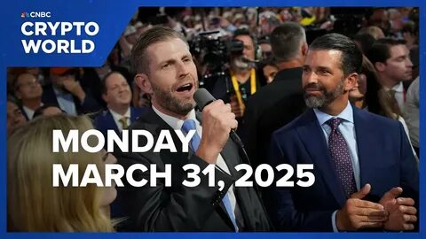 President Trump's sons join crypto firm Hut 8 to launch bitcoin mining company: CNBC Crypto World - CNBC