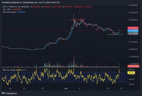 What's Up With Notcoin? $NOT Price Surges 18% While Mysterious Token Suddenly Raises $1 Million - Cryptonews