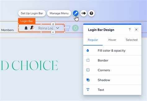 Keeping Login Bar on the Header in Wix Studio [closed]