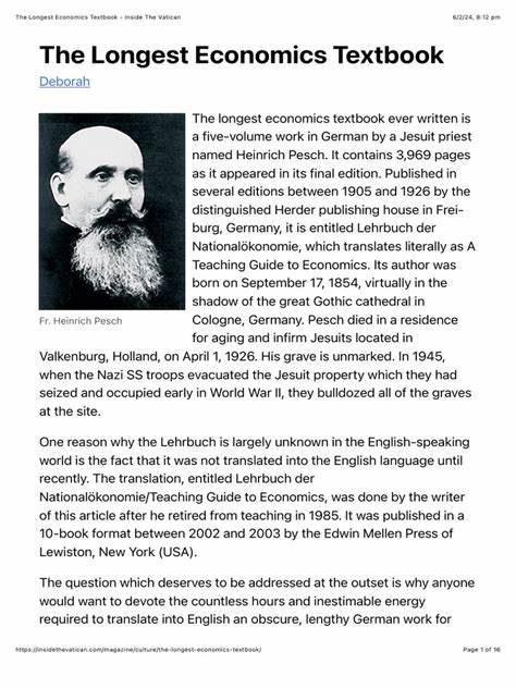 The Longest Economics Textbook (2012)