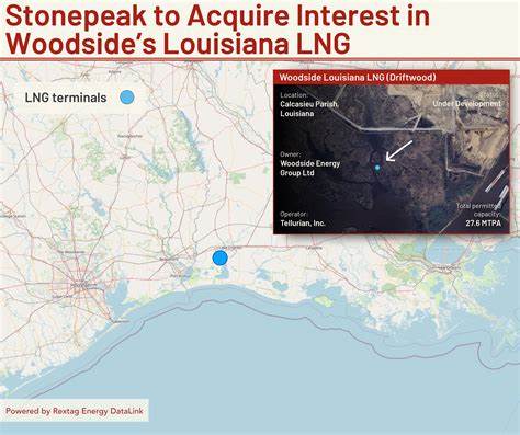 Woodside Energy Finalizes $5.7B Sale of Louisiana LNG Stake to Stonepeak