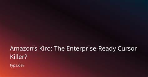 First look at Kiro vs. Cursor (30M video)