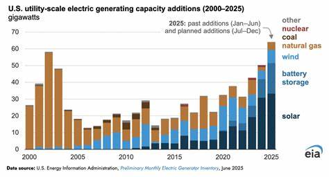 Solar and Batteries Lead US Power Plant Additions by a Lot