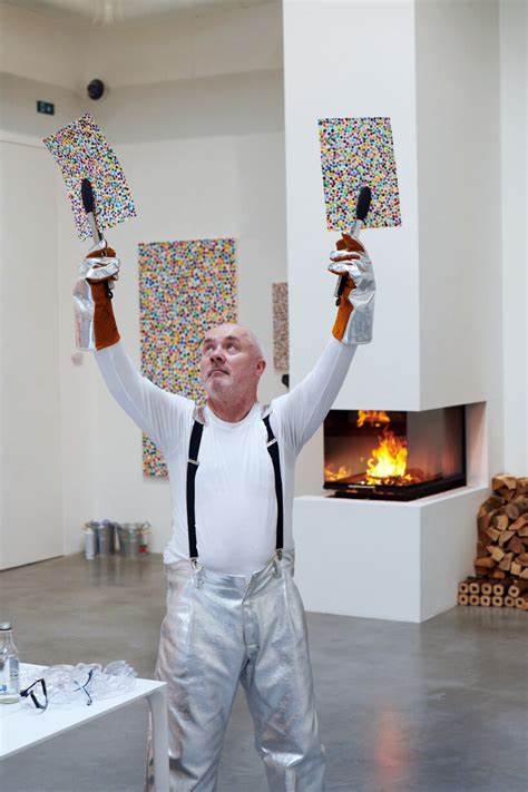 Controversial Artist Damien Hirst Accused Of Backdating 1,000 Paintings In NFT Project - Cryptonews