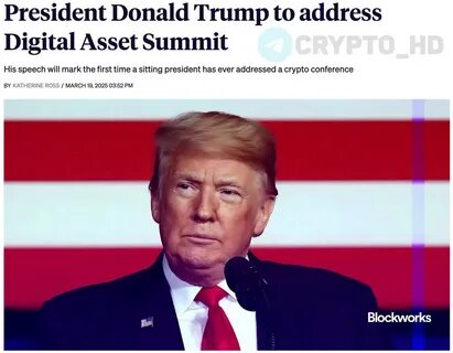 Crypto mornings: First sitting US President Trump addresses crypto summit, banks get crypto clearance