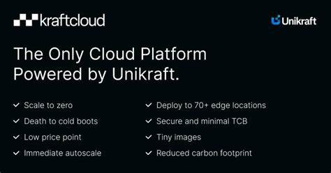 Unikraft Cloud Launch Announcement