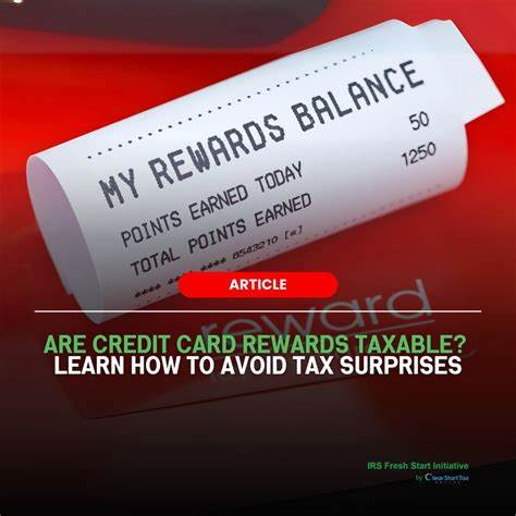 Are credit card rewards taxable?