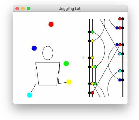 An application for creating and animating juggling patterns