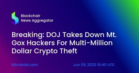 Justice Department charges Russians for 647k BTC hack of Mt. Gox - CryptoTvplus