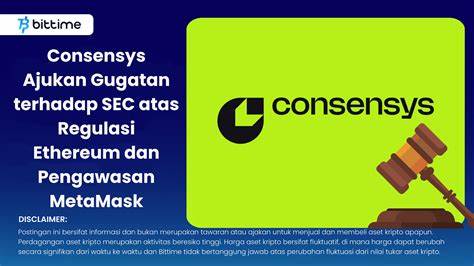 Consensys Fights Back: Lawsuit Against SEC’s Oversight of Ethereum By Crypto Daily - Investing.com UK
