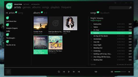 Dopamine is a free audio player