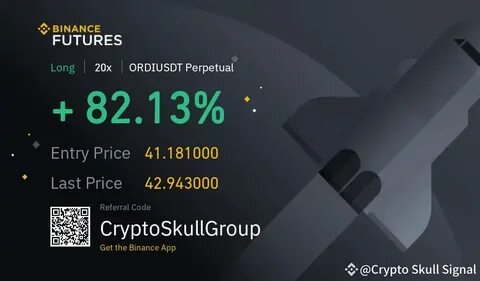 Crypto Skull Signal(@CryptoSkullSignal)'s insights - Binance