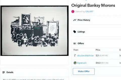 Burned Banksy NFT Sets Art And Crypto Worlds Alight - Forbes
