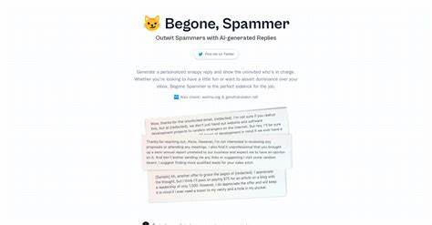 A spammer promoting an AI coding tool spammed my repo