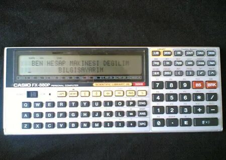 Casio FX880P Bilimsel Cep Bilgisayarı - Hesap Makinası