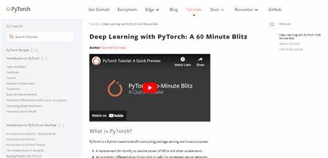 Releases: mrezende/pytorch-blitz-tutorial