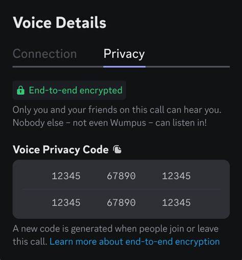 Discord's End-to-End Encryption for Audio and Video