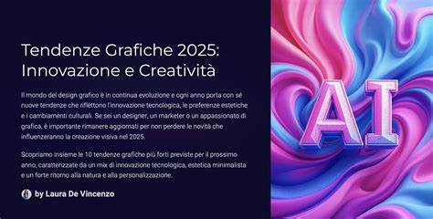 Le 10 tendenze grafiche più forti per il 2025 - weHUB