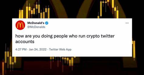 McDonald's Pokes Fun at Crypto Investors Amid Market Crash - U.Today