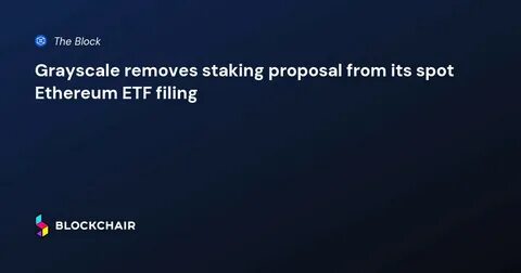 SEC Reviews Grayscale Ethereum ETF Staking Proposal with May Decision Expected